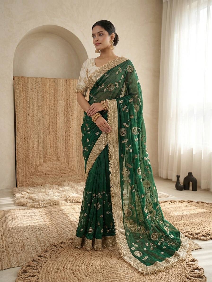 Catalogue Designer Silk Saree