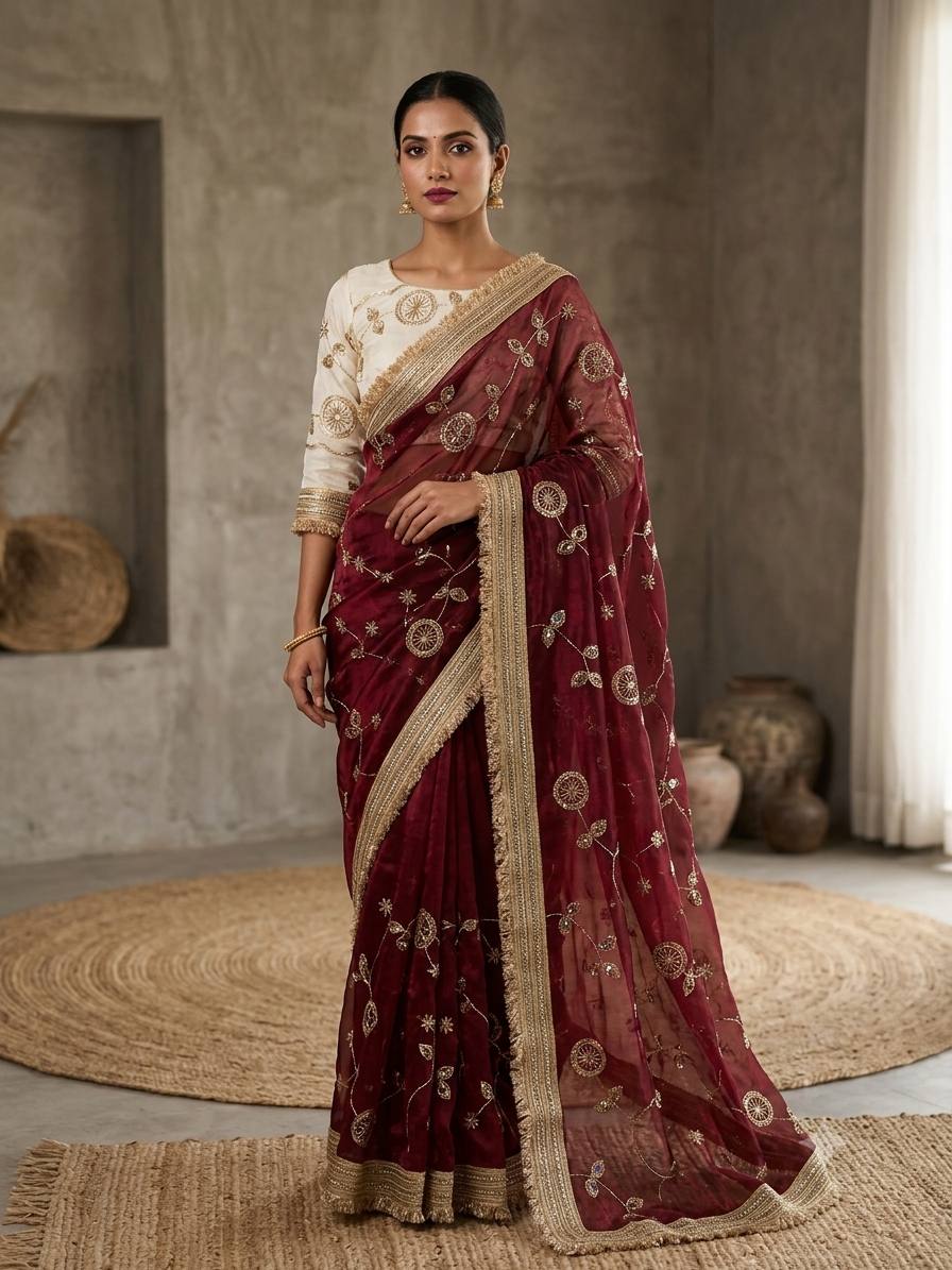 Catalogue Designer Silk Saree