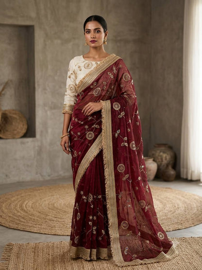 Catalogue Designer Silk Saree