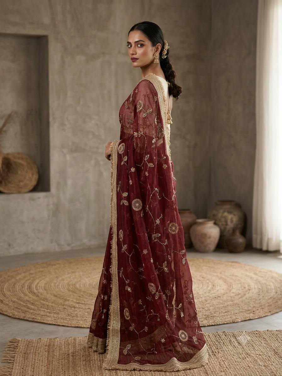 Catalogue Designer Silk Saree