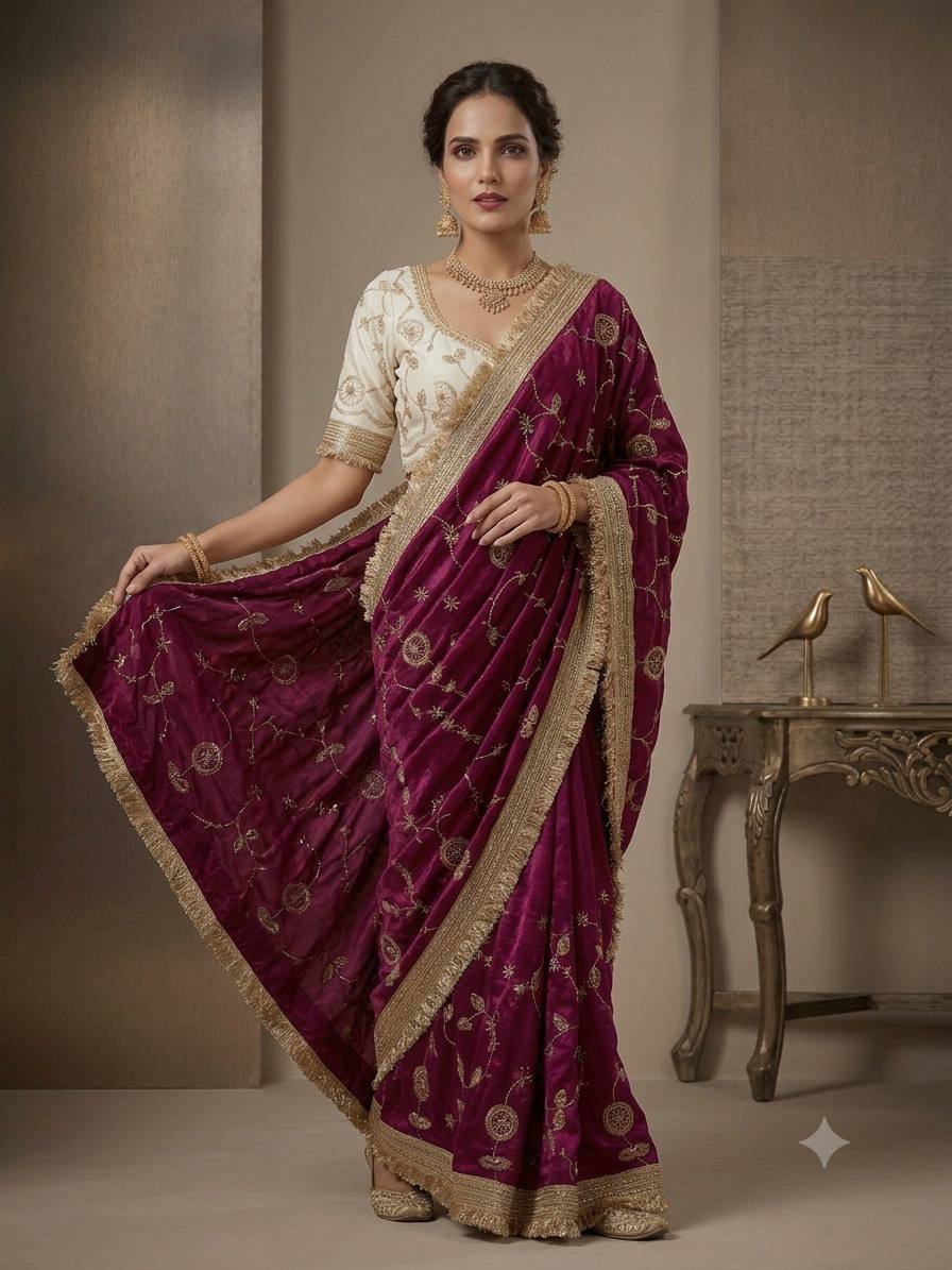 Catalogue Designer Silk Saree
