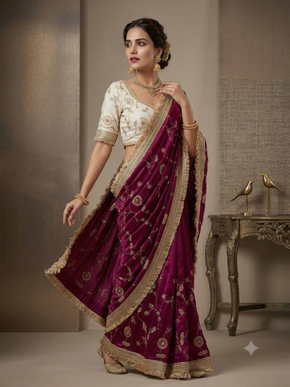 Catalogue Designer Silk Saree