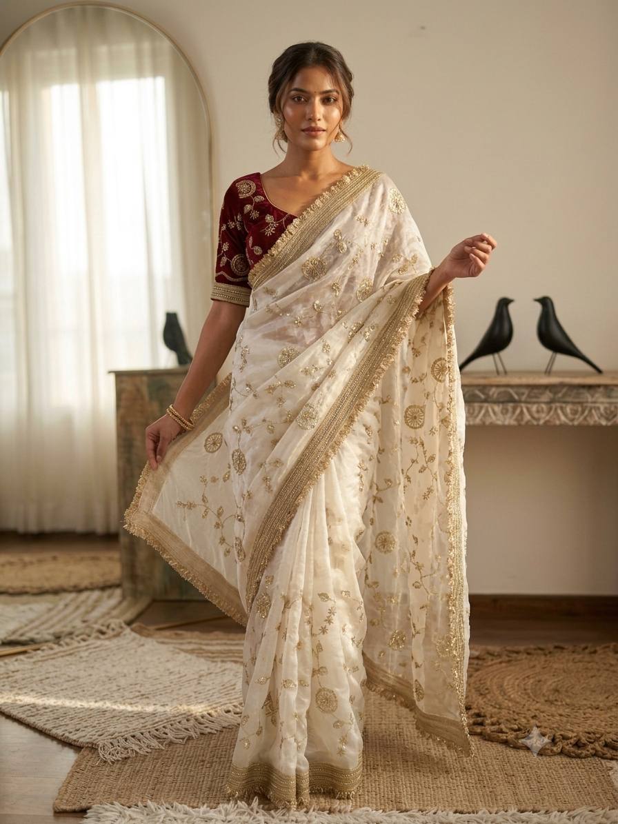 Catalogue Designer Silk Saree