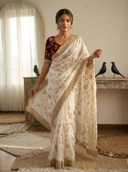 Catalogue Designer Silk Saree