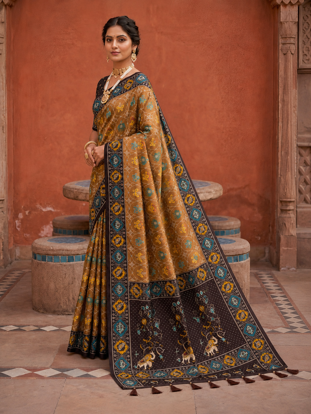 Catalogue Designer Silk Saree