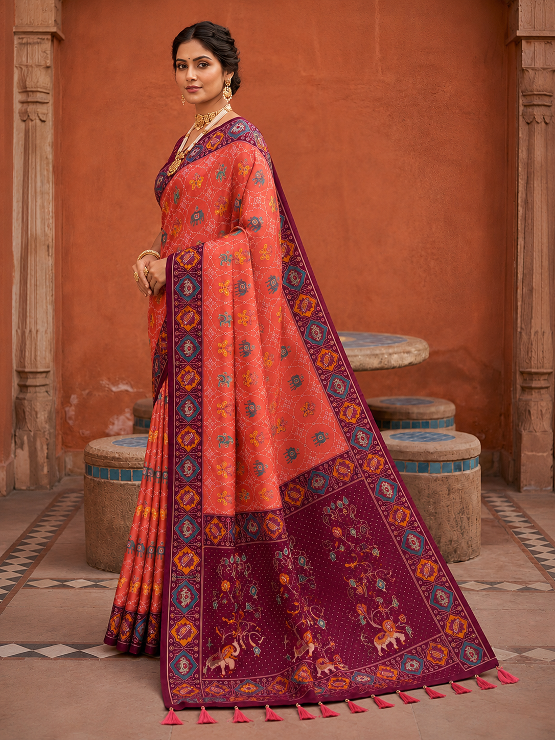 Catalogue Designer Silk Saree