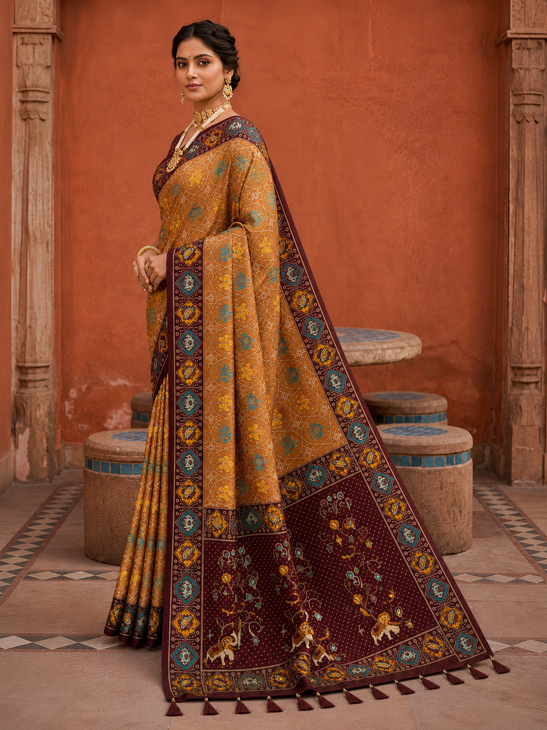 Catalogue Designer Silk Saree