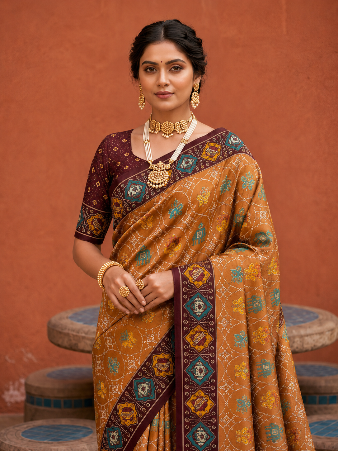 Catalogue Designer Silk Saree