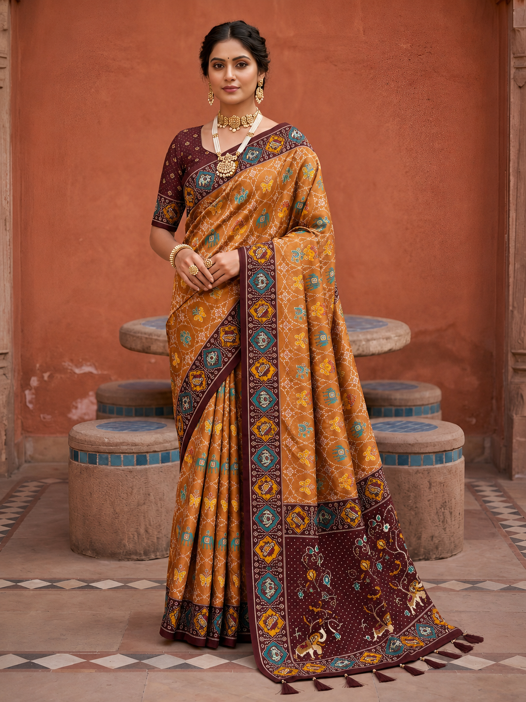 Catalogue Designer Silk Saree