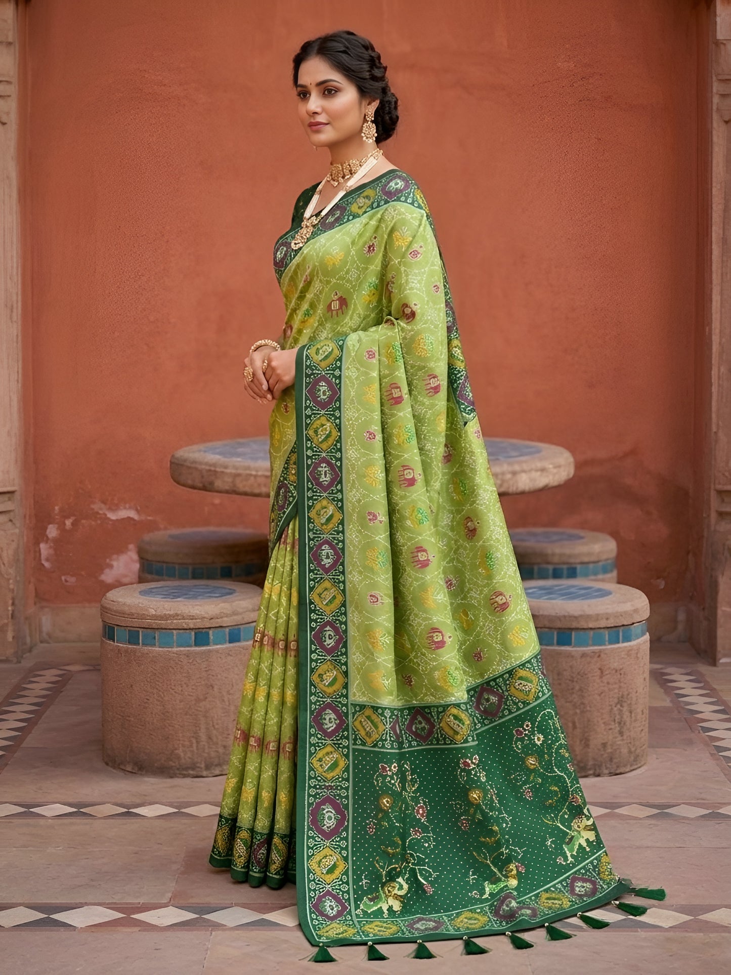 Catalogue Designer Silk Saree