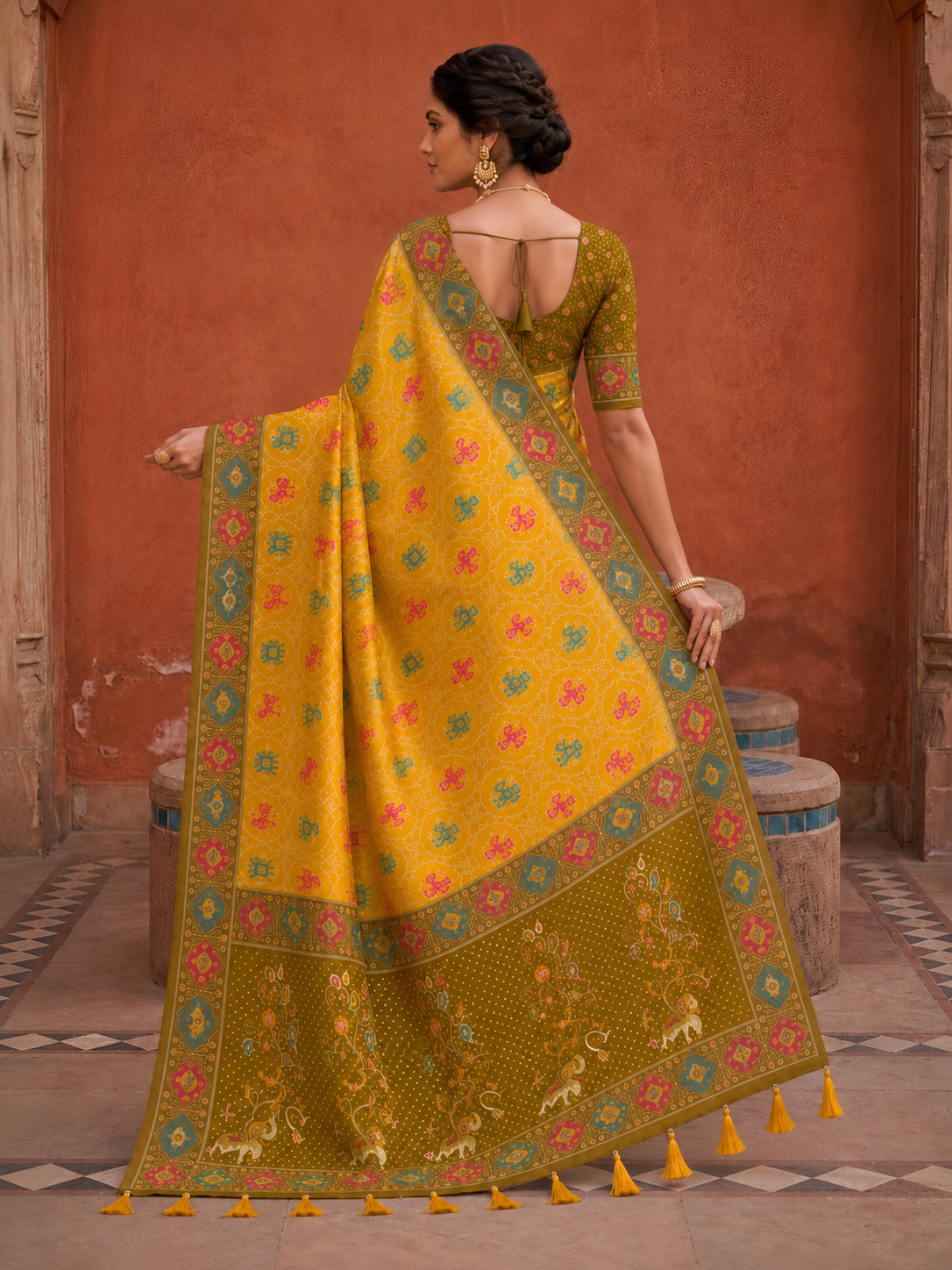 Catalogue Designer Silk Saree