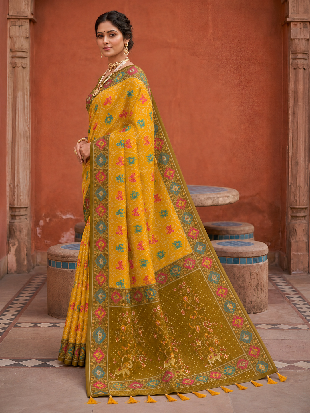 Catalogue Designer Silk Saree