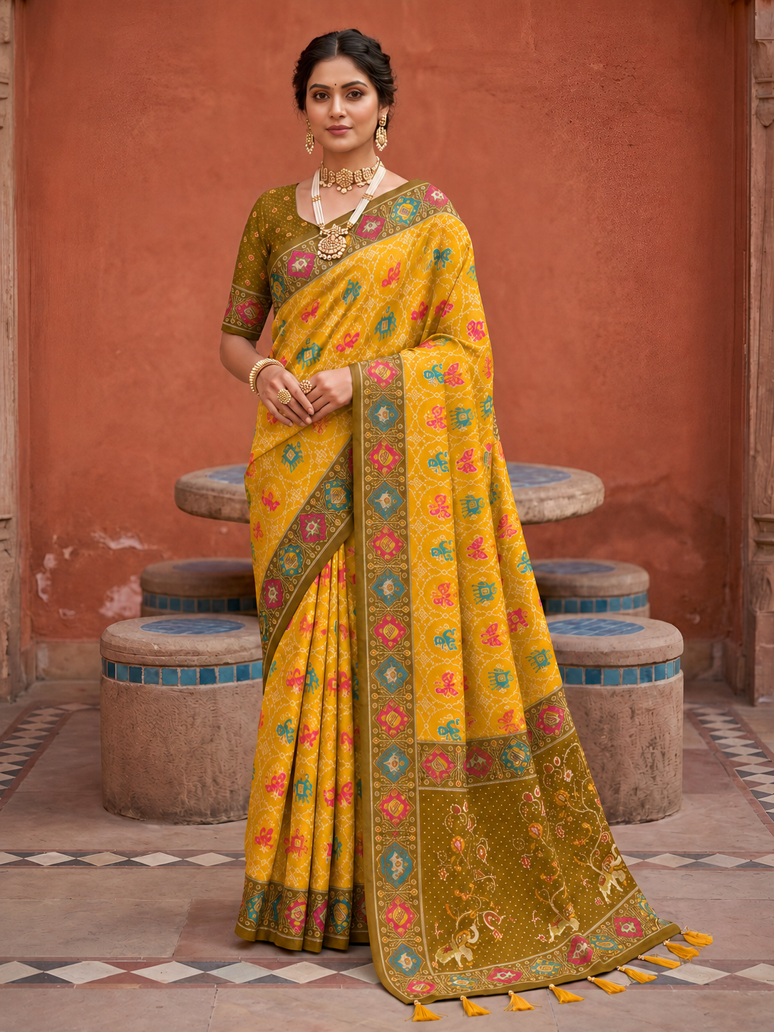 Catalogue Designer Silk Saree