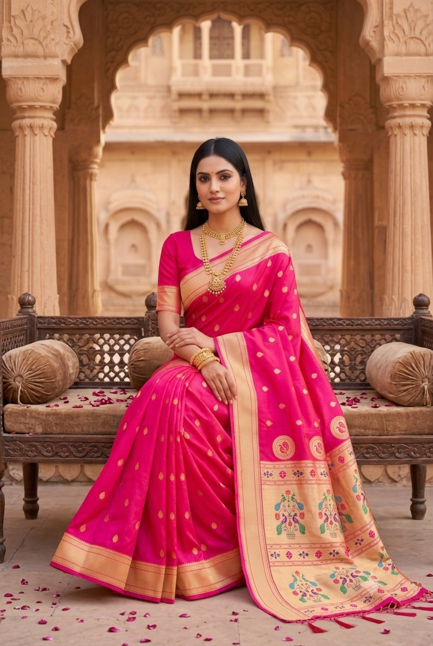 Catalogue Designer Silk Saree