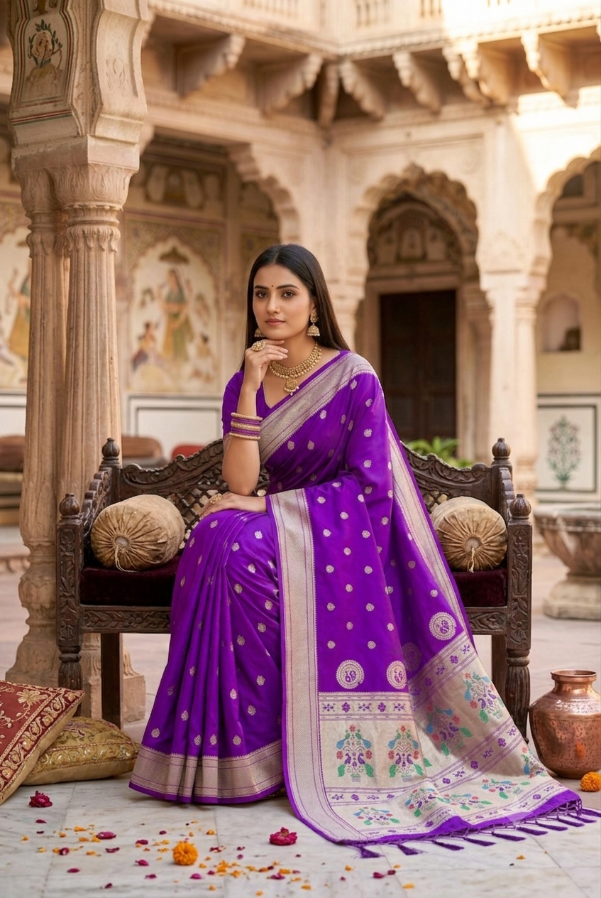 Catalogue Designer Silk Saree