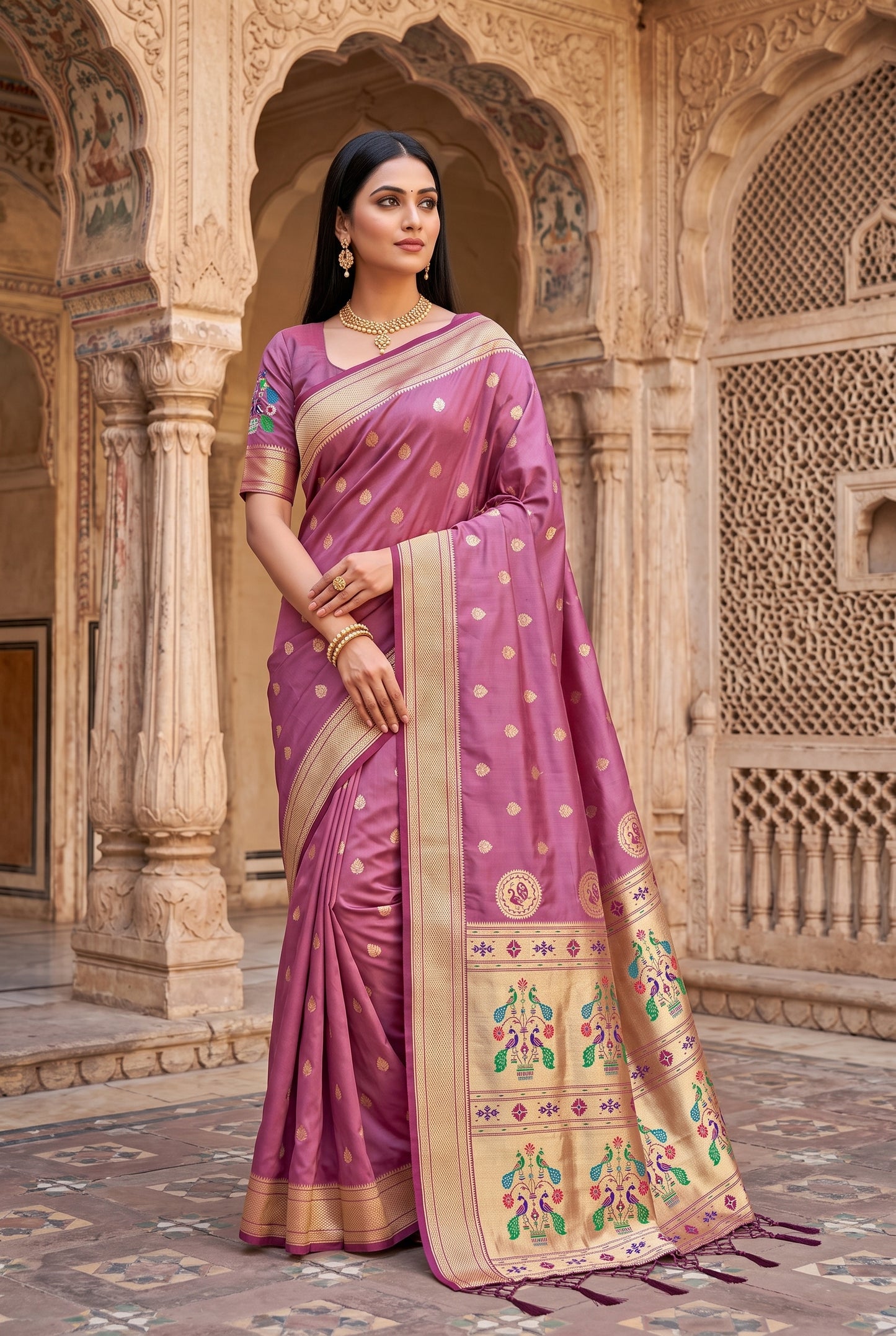 Catalogue Designer Silk Saree