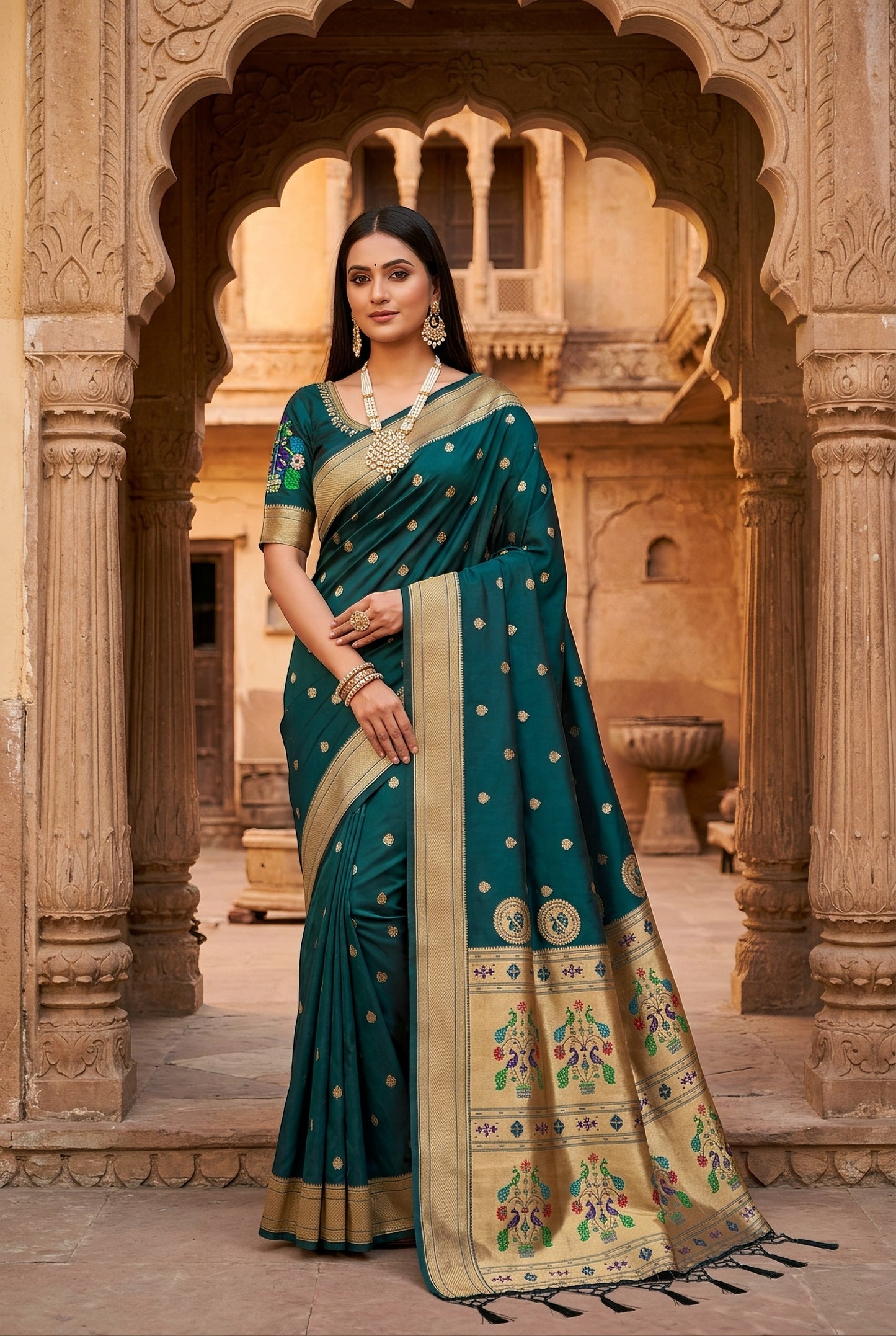 Catalogue Designer Silk Saree