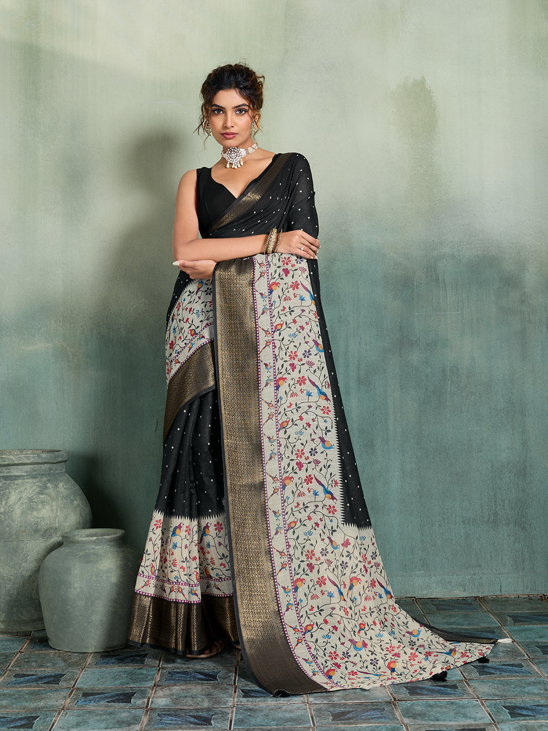 Catalogue Designer Silk Saree