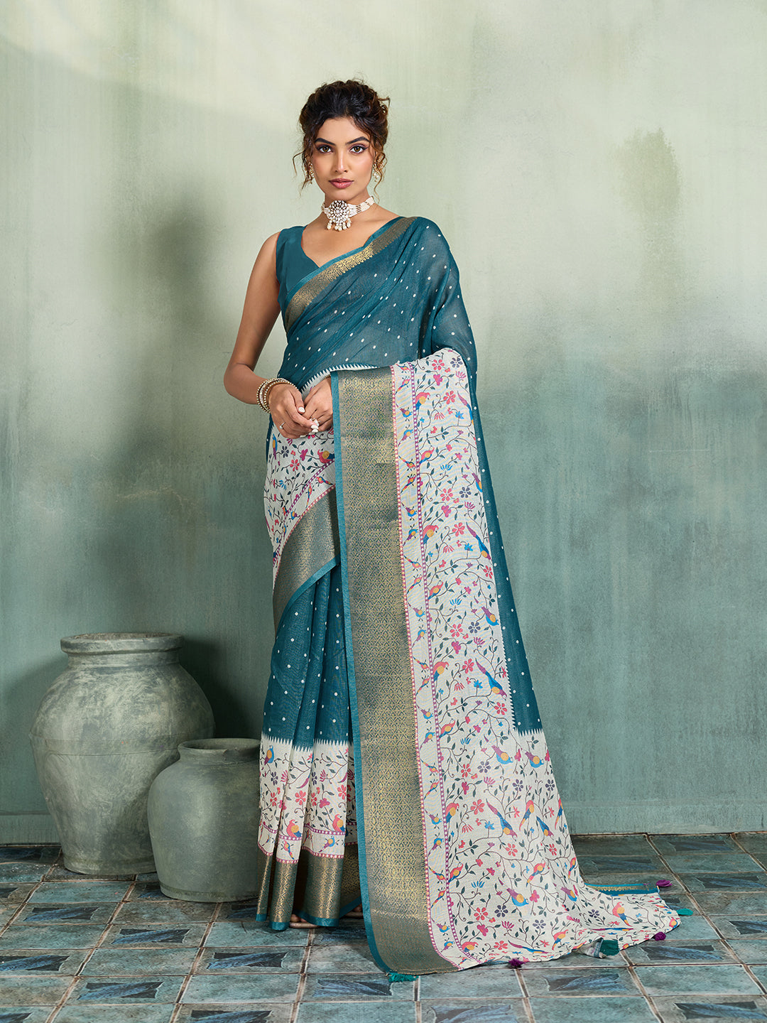 Catalogue Designer Silk Saree