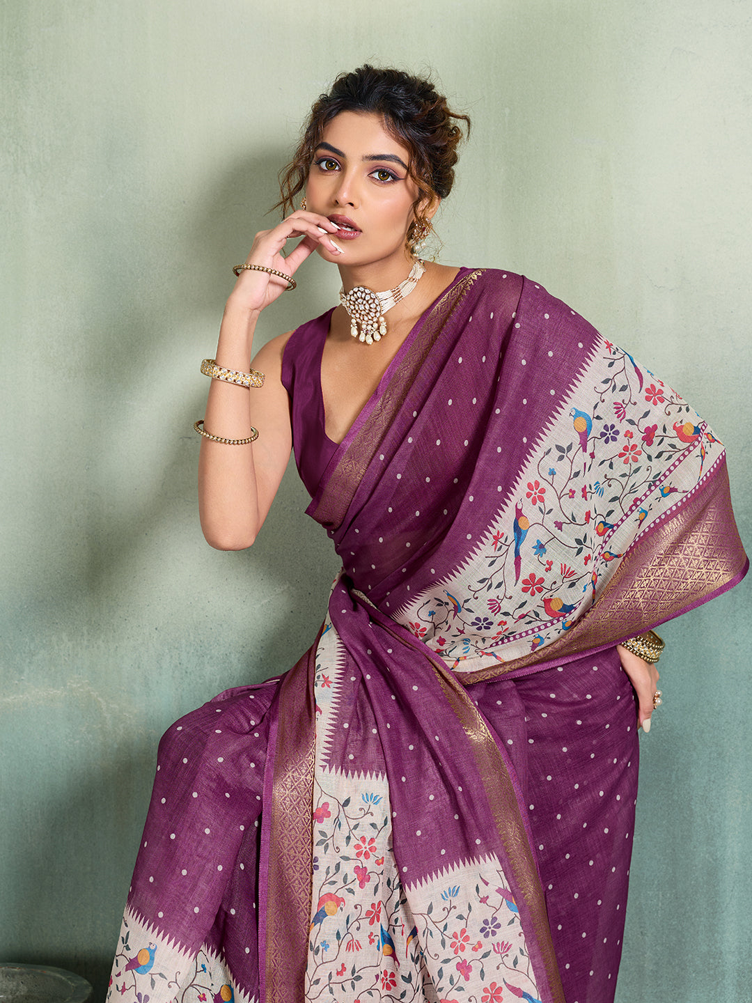 Catalogue Designer Silk Saree