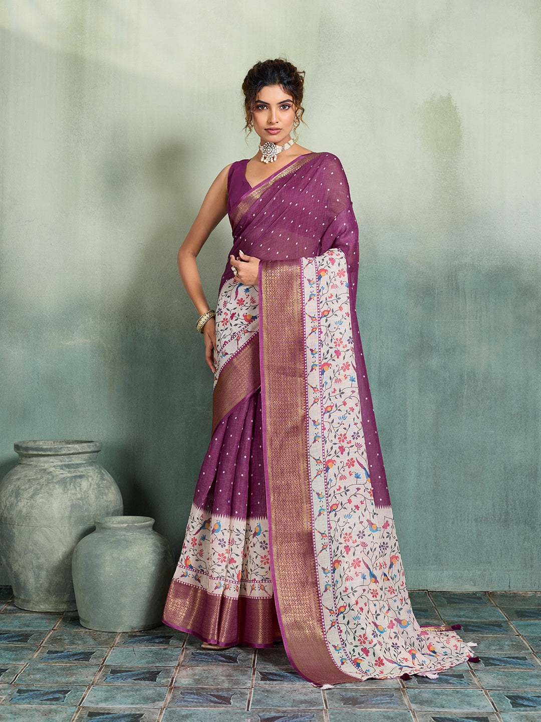 Catalogue Designer Silk Saree