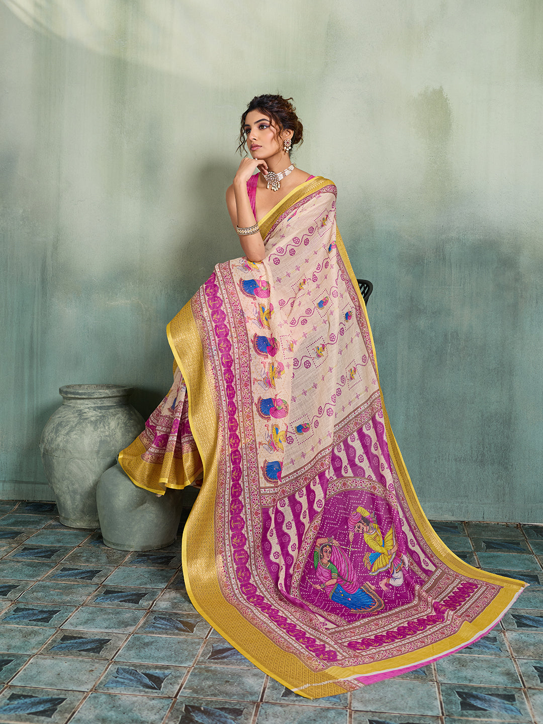 Catalogue Designer Silk Saree