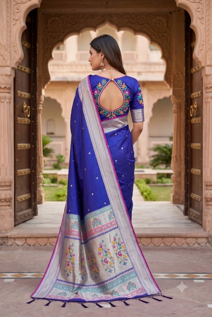 Catalogue Designer Paithani  Silk Saree