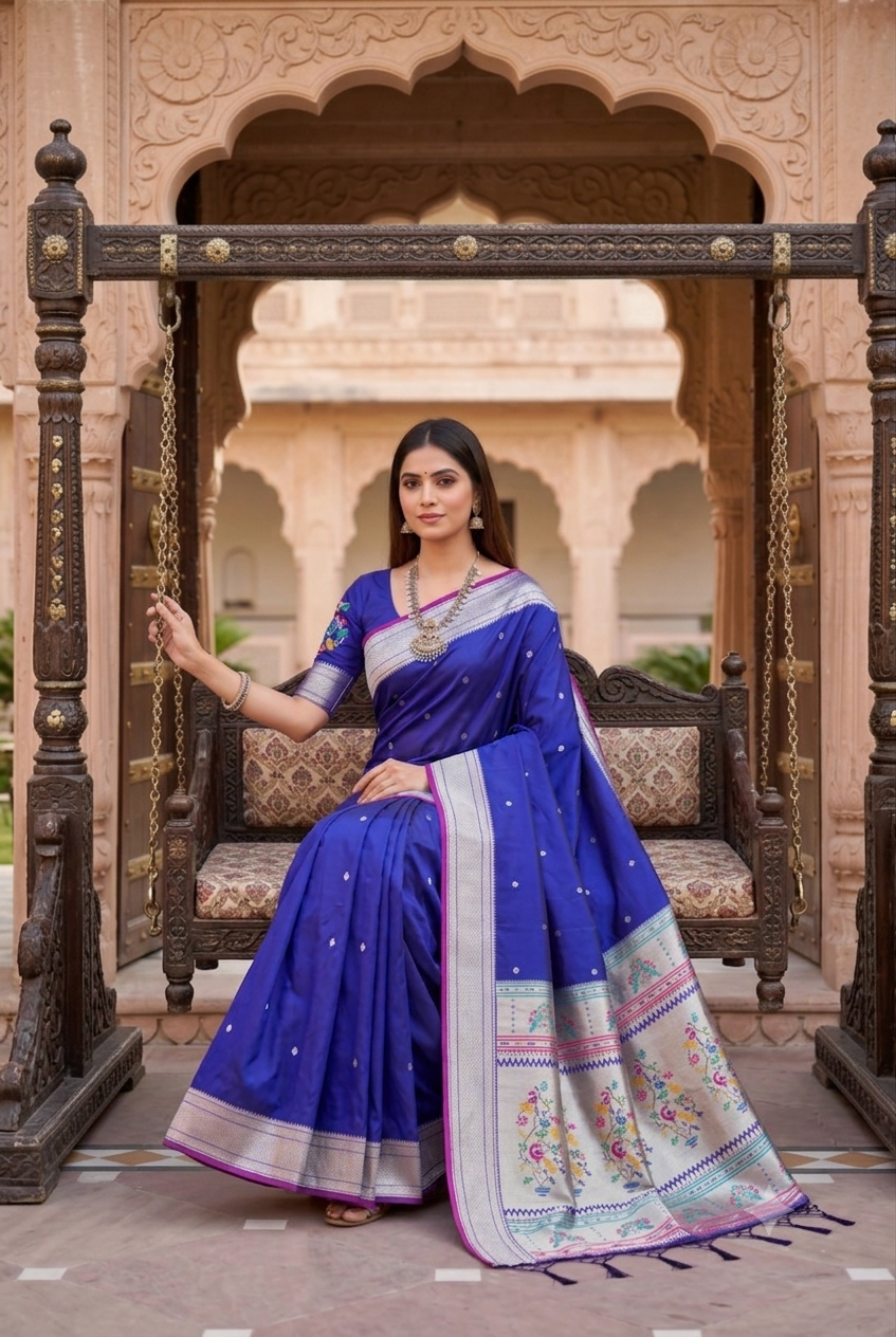 Catalogue Designer Paithani  Silk Saree