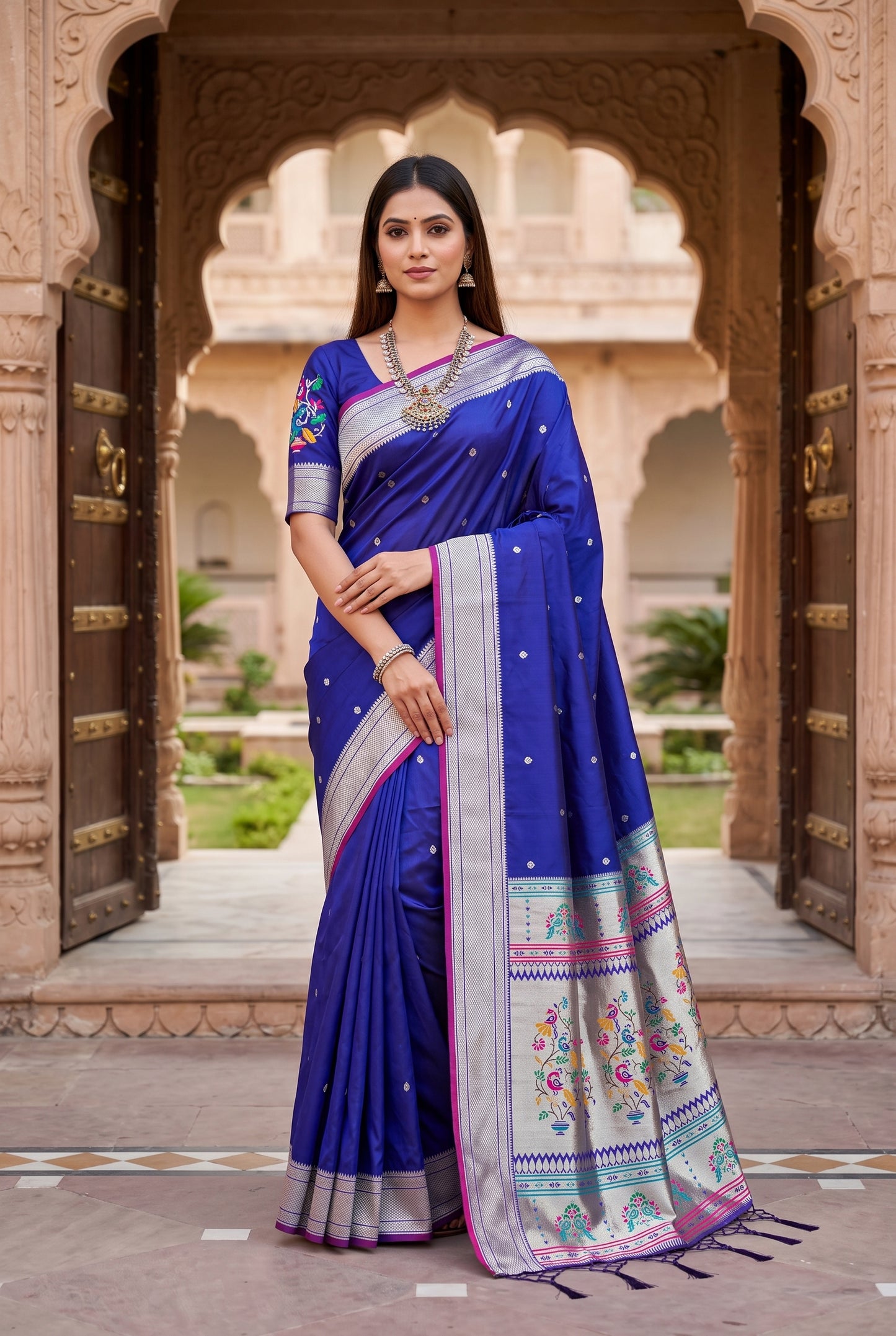 Catalogue Designer Paithani  Silk Saree
