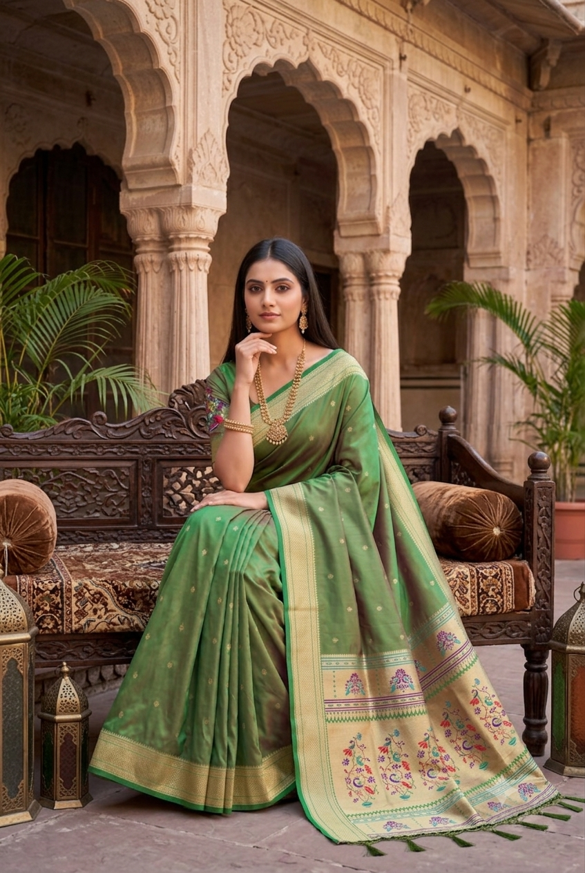 Catalogue Designer Paithani  Silk Saree