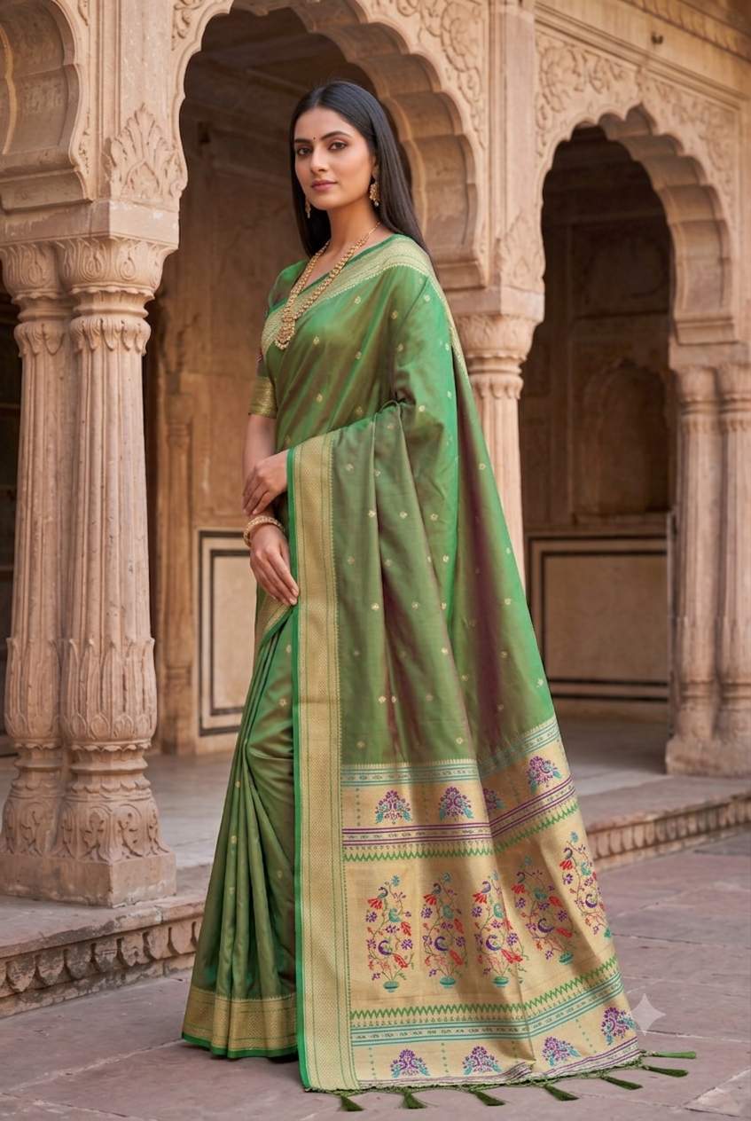 Catalogue Designer Paithani  Silk Saree