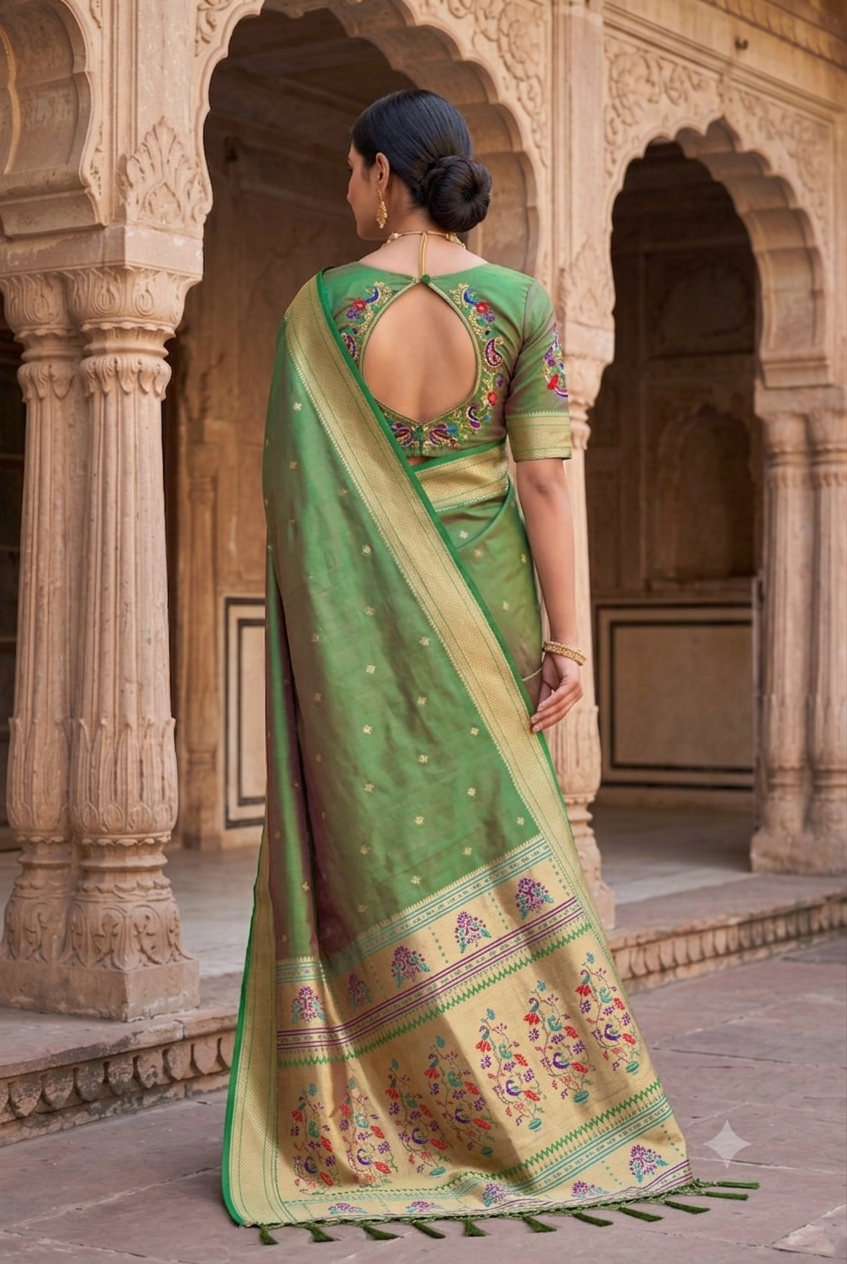 Catalogue Designer Paithani  Silk Saree