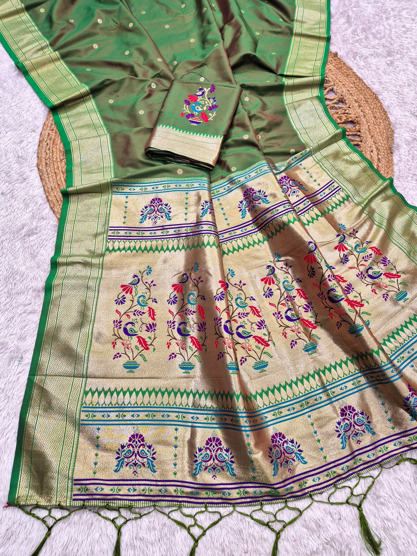 Catalogue Designer Paithani  Silk Saree