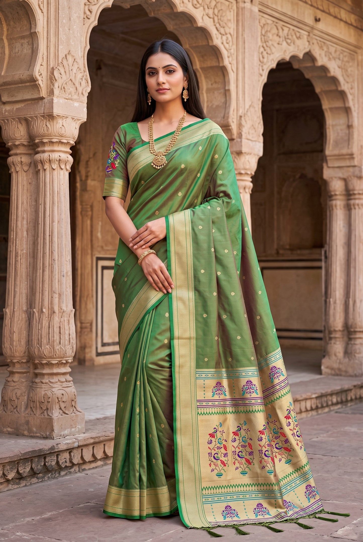 Catalogue Designer Paithani  Silk Saree