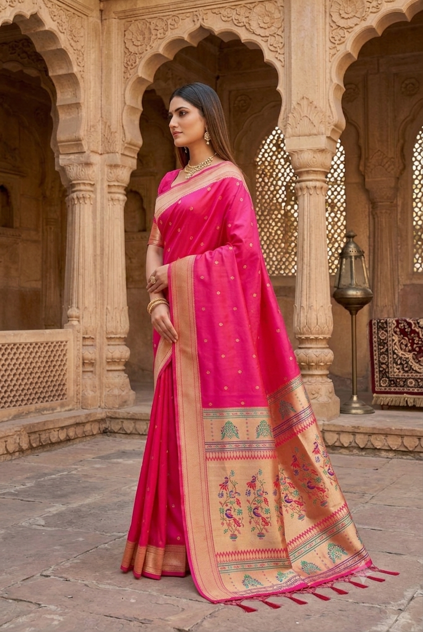 Catalogue Designer Paithani  Silk Saree
