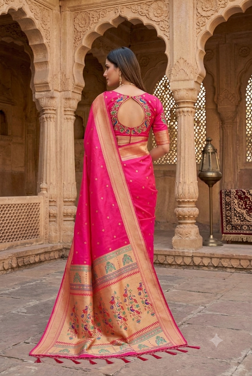 Catalogue Designer Paithani  Silk Saree