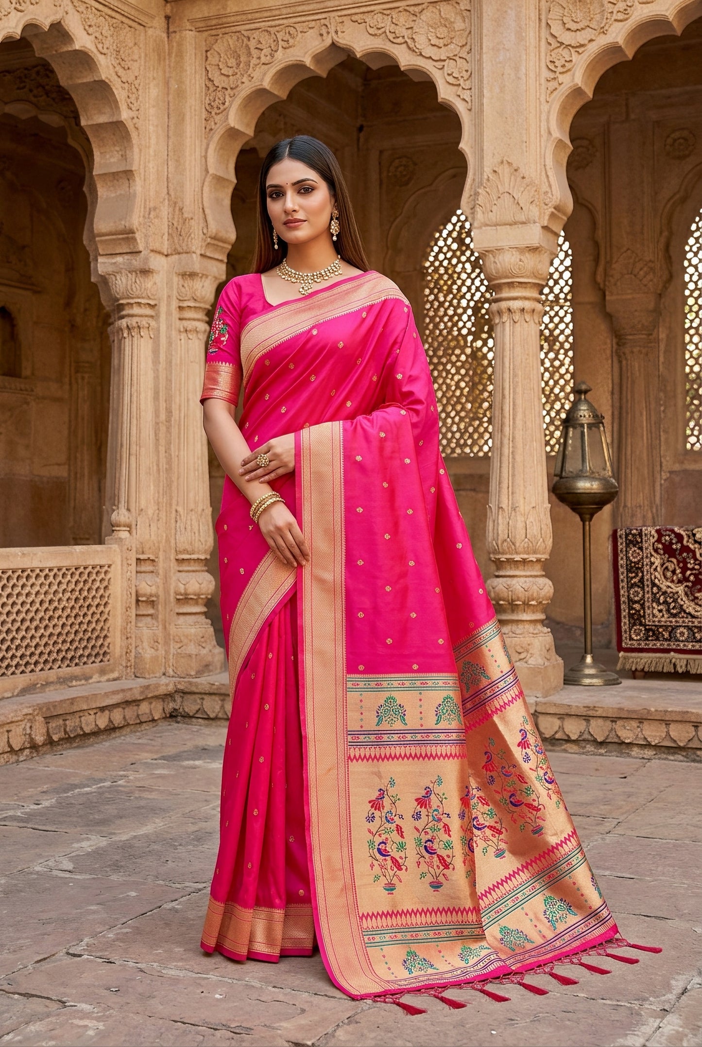 Catalogue Designer Paithani  Silk Saree