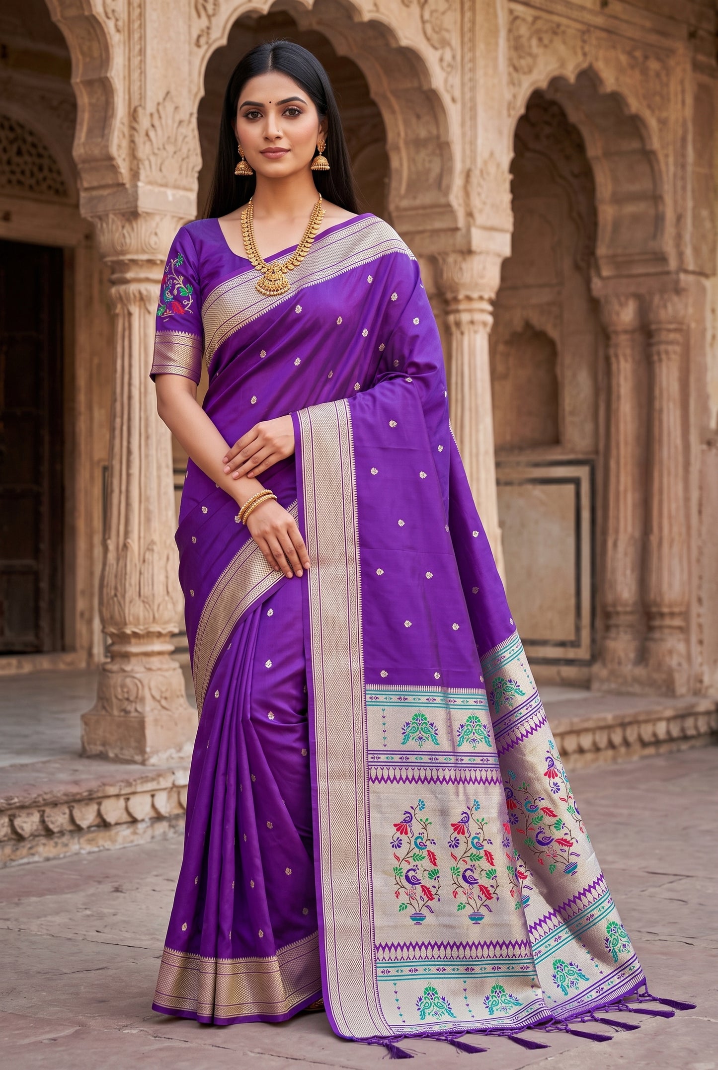 Catalogue Designer Paithani  Silk Saree