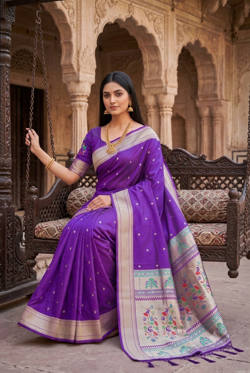 Catalogue Designer Paithani  Silk Saree