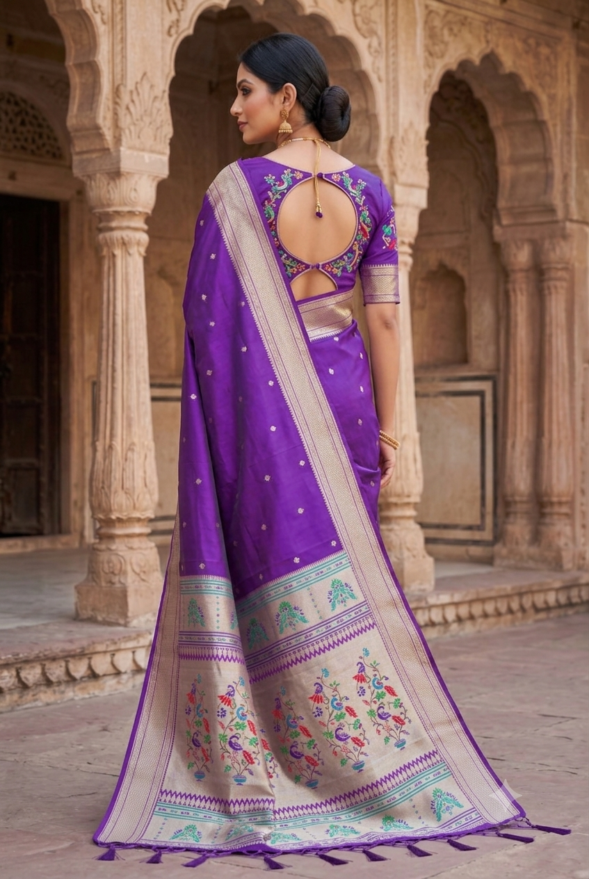 Catalogue Designer Paithani  Silk Saree