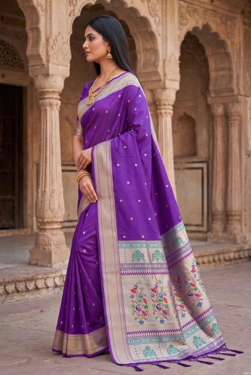 Catalogue Designer Paithani  Silk Saree