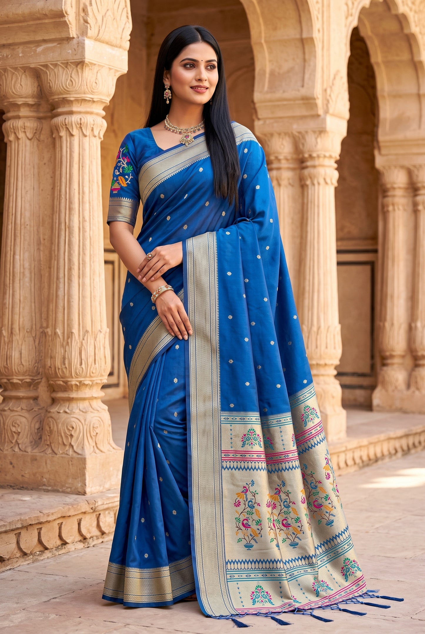 Catalogue Designer Paithani  Silk Saree