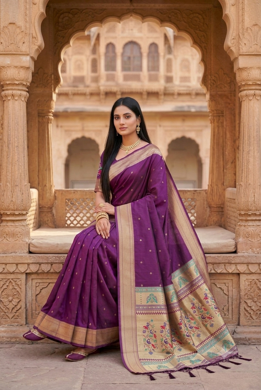 Catalogue Designer Paithani  Silk Saree