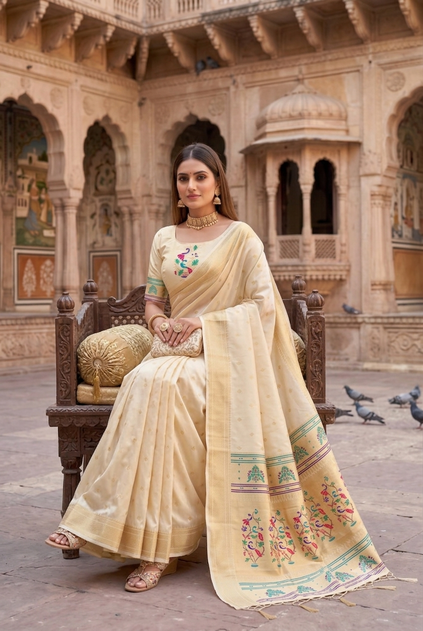 Catalogue Designer Paithani  Silk Saree