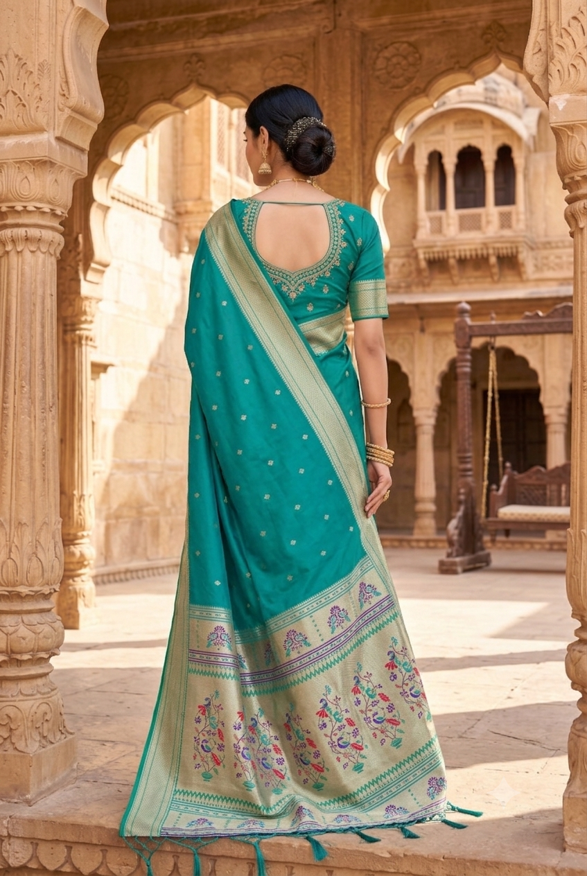 Catalogue Designer Paithani  Silk Saree