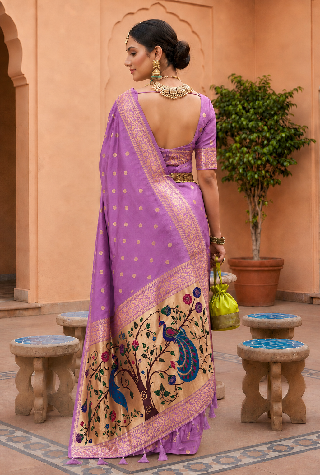 Catalogue Designer Soft Paithani Silk Saree