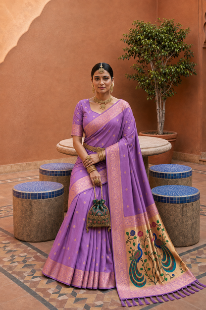 Catalogue Designer Soft Paithani Silk Saree