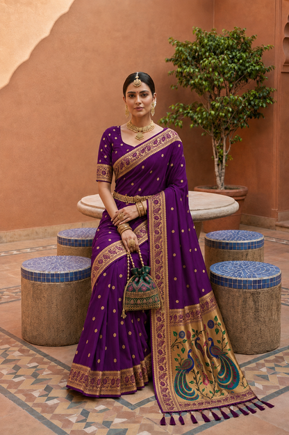 Catalogue Designer Soft Paithani Silk Saree