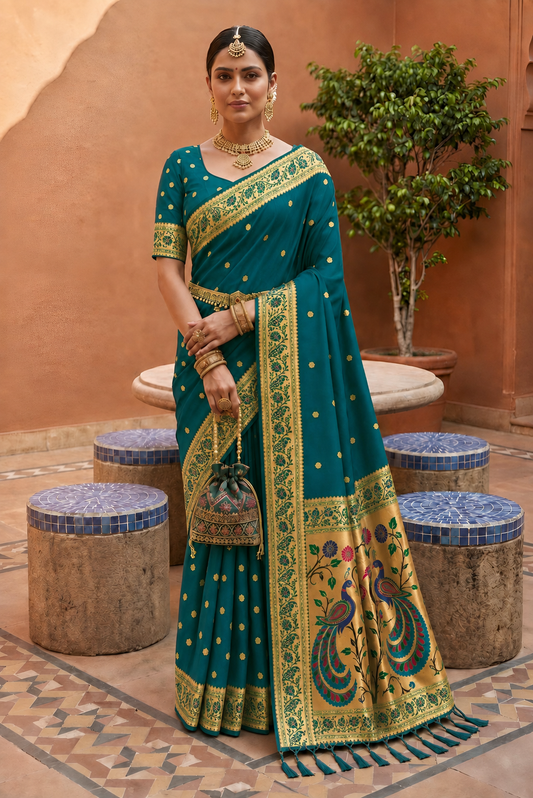 Catalogue Designer Soft Paithani Silk Saree