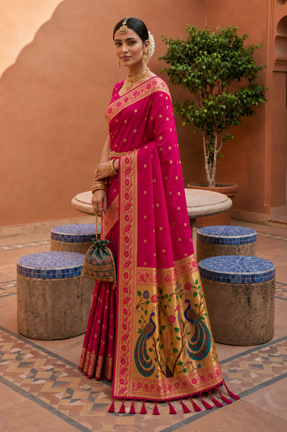 Catalogue Designer Soft Paithani Silk Saree